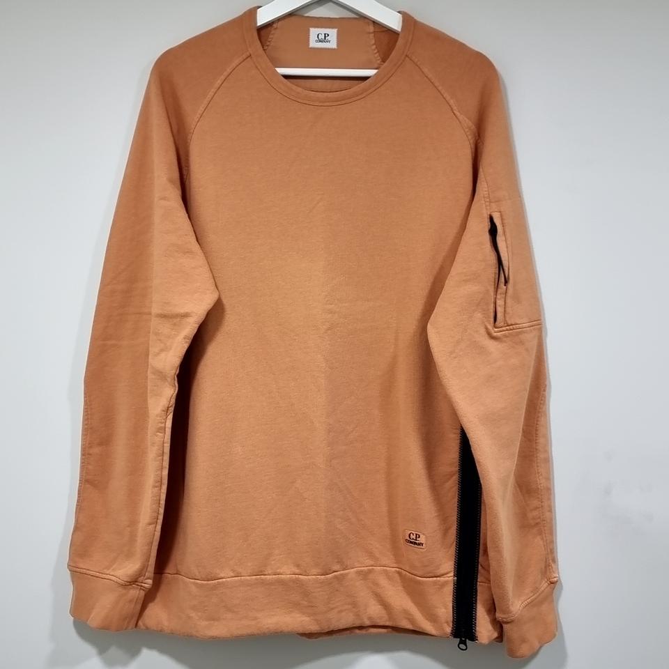 cp컴퍼니 사이드 지퍼 맨투맨 티셔츠 스웨트셔츠 XL 105호 110호