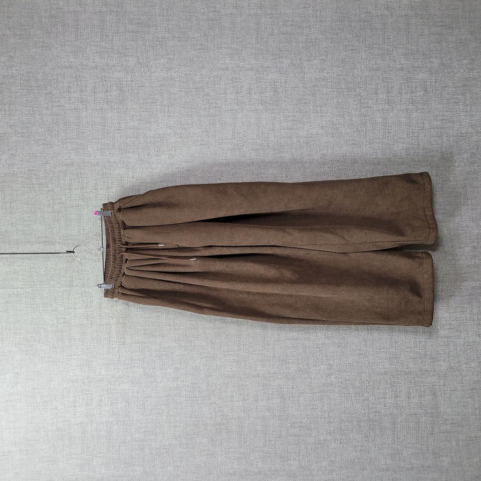 ㄹ1650 브라운 기모팬츠 F